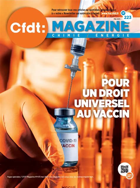 CFDT MAGAZINE N223 Fédération Chimie Energie CFDT