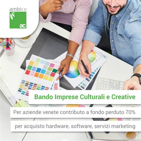 Bando Imprese Creative E Culturali In Veneto