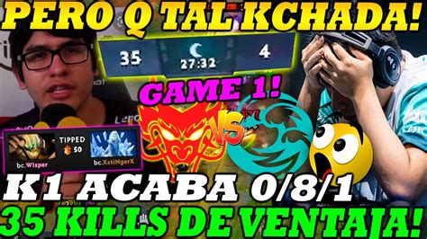 31 KILLS DE VENTAJA BENJAZ SORPRENDIDO X EL PEOR MOMENTO DE K1