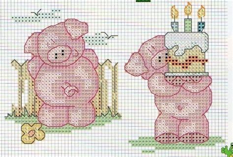 Pigs Cross Stitch Patterns Christmas Modern Cross Stitch Patterns