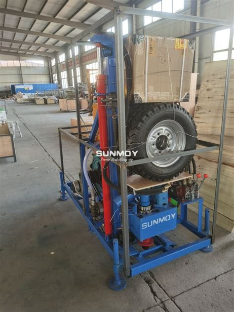 SUNMOY HF300D Water Well Drilling Rig Is Delivered To Angel In