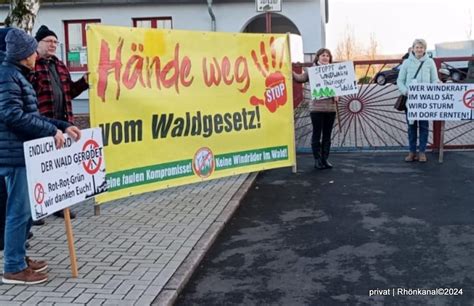 Bi Stadtlengsfeld Startet Ins Aktionsjahr Kampf Gegen Windkraft In