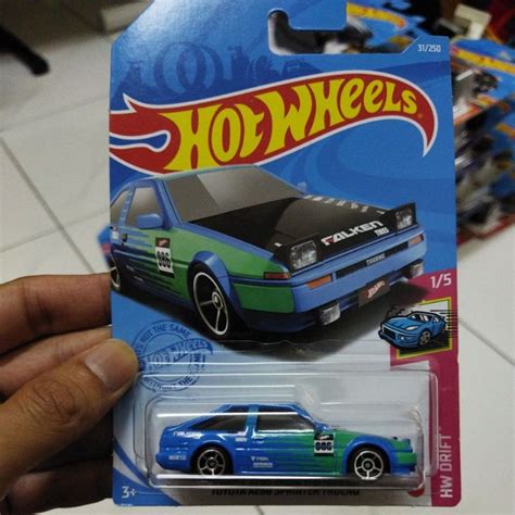 Hotwheels Toyota AE86 Sprinter Trueno Shopee Malaysia