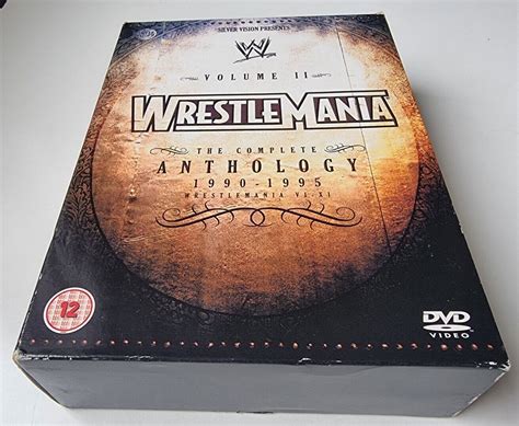 Wwe Wrestlemania Anthology Vol 2 6 11 Box Set Dvd 2006 Hulk Hogan