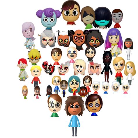 Cartoon Mii Players 2 Png By Matthewsrenders4477 On Deviantart