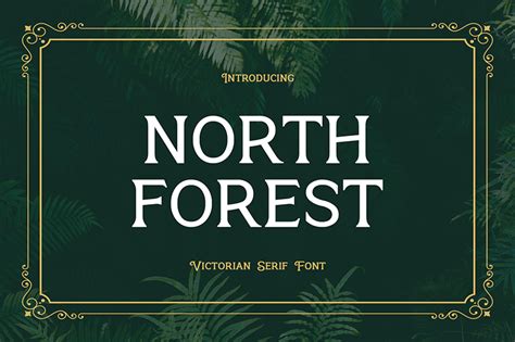 North Forest Font | dafont.com