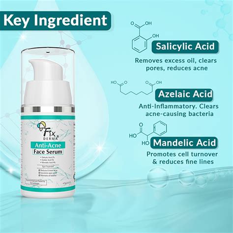 Buy Fixderma 2 Percent Salicylic Acid Serum For Anti Acne And Spot Treatment 15 Gm Online At