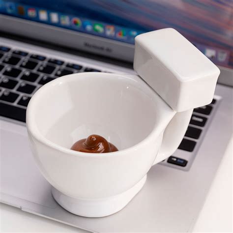 Poop Toilet Shit Cup Internet Celebrity Funny Shape Bowl Small Teacup