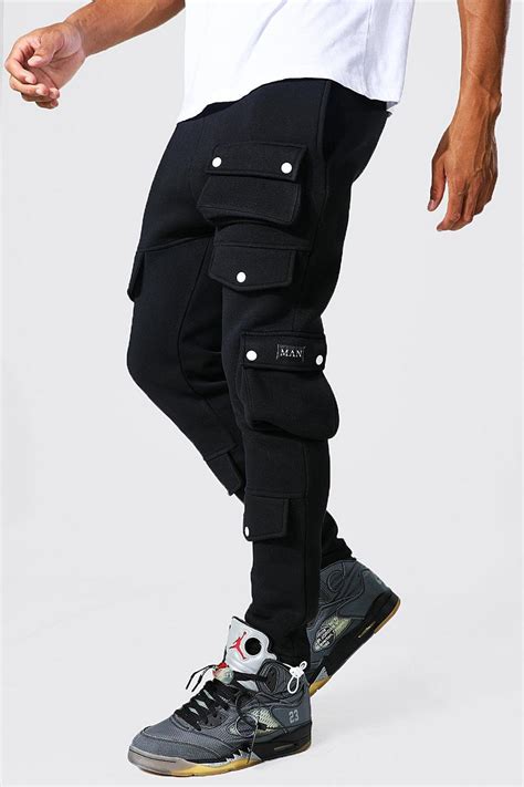 Mens Tall Joggers Joggers For Tall Men Boohoo Uk