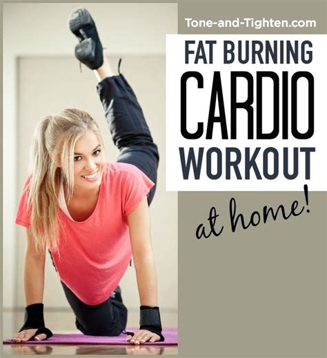 At Home Fat Burning Cardio Workout Tone And Tighten Cardio Workout