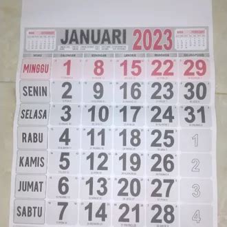 Jual Produk Kalender Jumbo Murah Meriah Termurah Dan Terlengkap