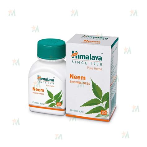 Himalaya Neem Tablets 60 Tablets Star Mart