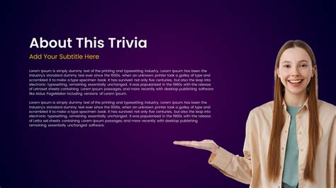 Free Animated Trivia PowerPoint Template