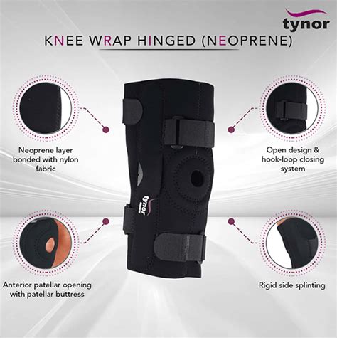 Buy Tynor J 15 Knee Wrap Hinged Neoprene Size Medium Online And Get Upto 60 Off At Pharmeasy