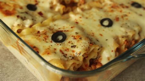 Lasagna Rolls Recipe By Chef Hafsa Youtube