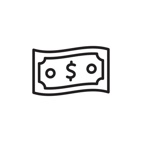 Dollar Bill Line Art Royalty-Free Images, Stock Photos & Pictures ...