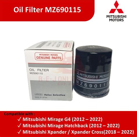 Oil Filter Mz Mitsubishi Xpander Xpandercross