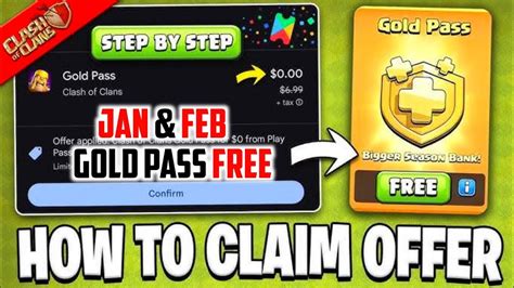 Get Free Gold Pass In Clash Of Clans With Google Play Pass New Offer