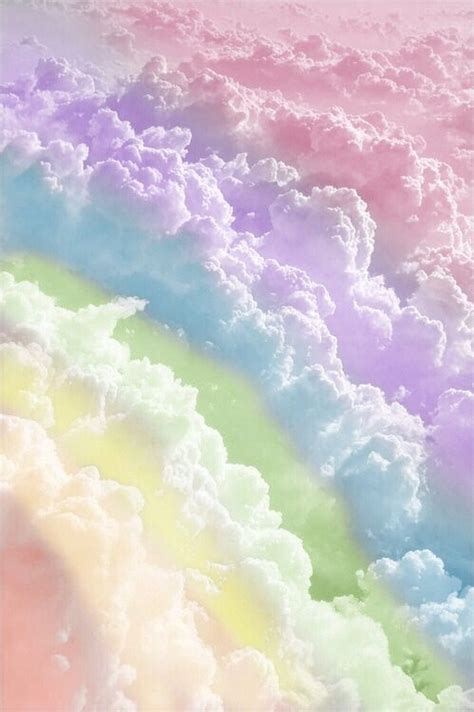 Pastel Rainbow Cute Aesthetic Backgrounds Rainbow Aesthetic Hd