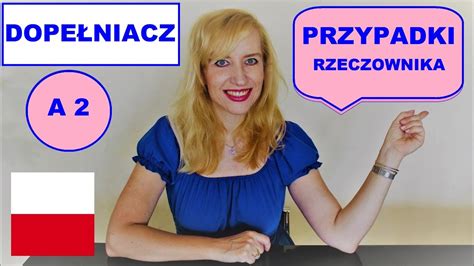 LEARN POLISH A2 DOPEŁNIACZ THE GENITIVE CASE ENGLISH SUBTITLES