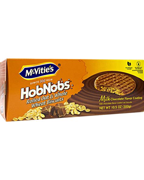 Mcvitie’s Hobnobs Milk Chocolate Biscuits 10 5 Oz A Little Taste