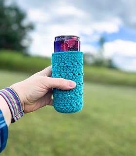 Ravelry Hopscotch Can And Bottle Cozies Pattern By Lisa M Fox