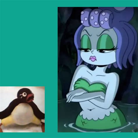 Pingu Is Scared By The Cala Maria Blank Template Imgflip