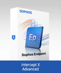 Sophos Central Intercept X Advanced Mit EDR XDR