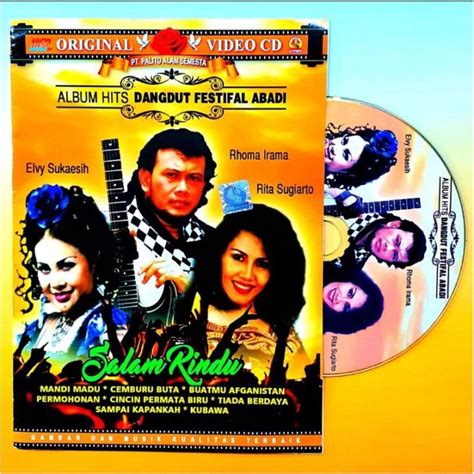 KASET VCD ORI KARAOKE LAGU DANGDUT RHOMA IRAMA KASET VCD MUSIK LAGU