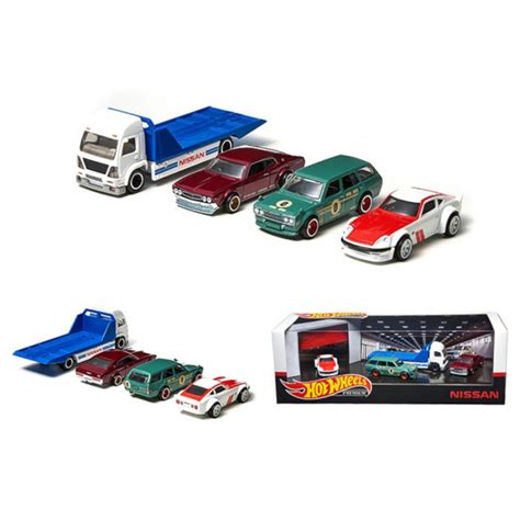 Hot Wheels ホットウィール プレミアム コレクターセット アソート Nissan Garage GMH40 おもちゃ ミニカー monkeys タイヤメンズファッション