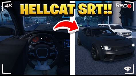 Cutting Up In Traffic With A Hellcat Srt Charger In New Game No Hesi