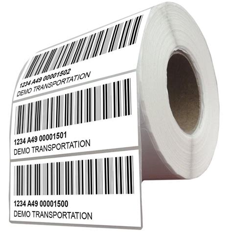 White Printed Barcode Labels Roll, Rs 200 /piece Shree Enterprises | ID ...