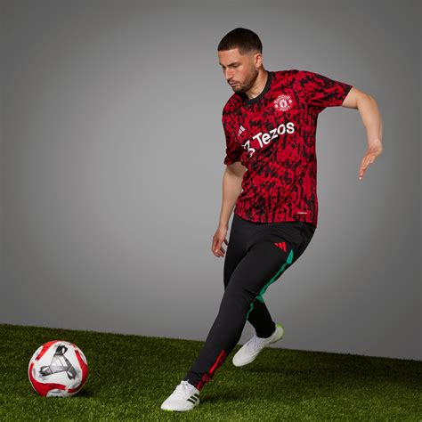 Adidas Manchester United Pre Match Jersey Red Adidas Uae