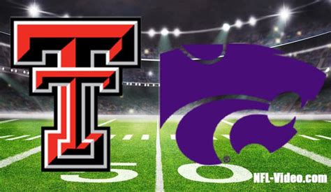 Texas Tech Vs Kansas State Football Week 5 2022 Full Game Replay Ncaa