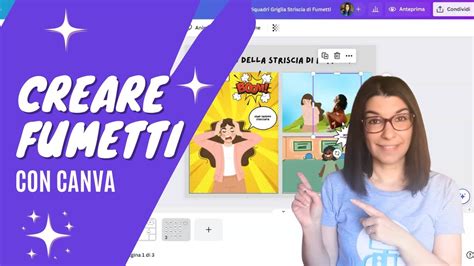 Creare Fumetti Con Canva Youtube