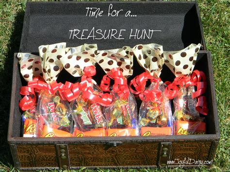 How To Plan a Fun Treasure Hunt - JOYFUL DAISY