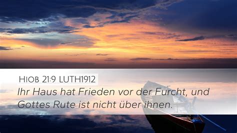 Hiob 21 9 LUTH1912 Desktop Wallpaper Ihr Haus Hat Frieden Vor Der