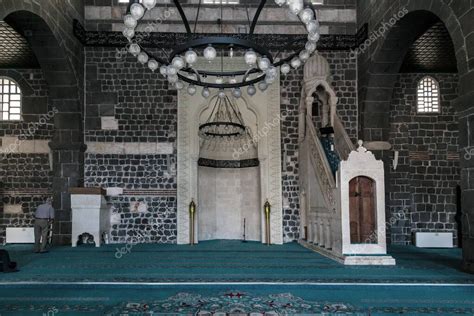 DIYARBAKIR TURQUÍA 9 DE OCTUBRE DE 2020 Este es el mihrab y minbar