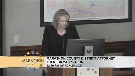 Marathon County District Attorney Theresa Wetzsteon Presentation On Jan