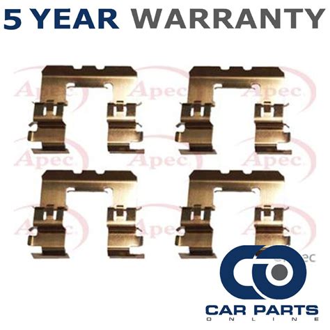 Brake Pads Fitting Kit Rear CPO Fits Nissan Patrol 1998 2010 2 8 TD 3 0