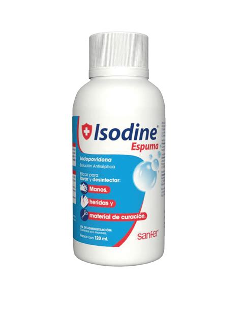 Isodine Espuma 8G 120Ml