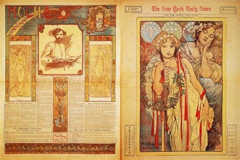 The New York Daily News, 1904 - Alphonse Mucha - WikiArt.org