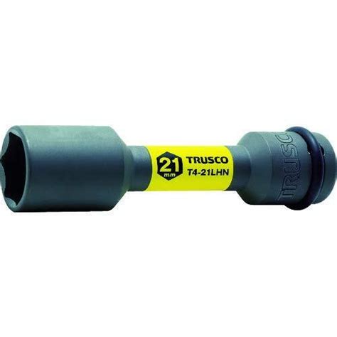 Trusco Impact For The Thin Foil Nut Long Socket 21mm Plug Angle 127