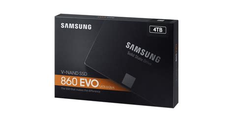 Samsung 860 EVO 4TB 2.5 inch Solid State Drive SSD | 860 EVO 4TB | OS ...