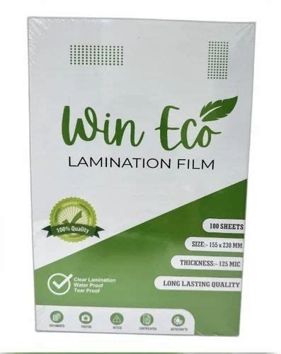 Win Eco X X Mic Lamination Film At Rs Pack