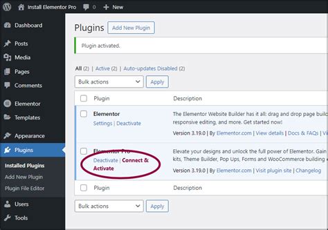 Connect And Activate Your Elementor Pro License Elementor