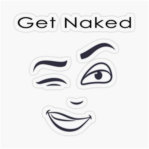 Get Naked Sticker By Ahsanhafeez Redbubble