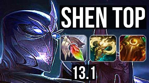 Shen Vs Darius Top 5117 24m Mastery 500 Games Euw Master