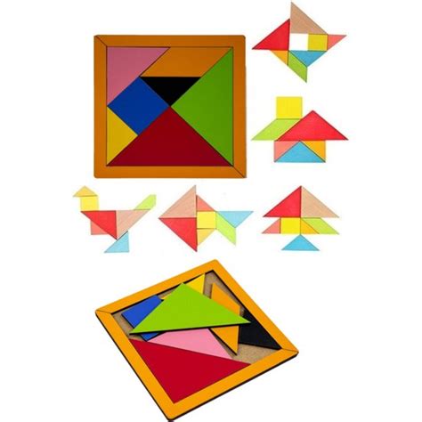 Hyd Ahşap Tangram Zeka Gelişim Eğitici Oyuncak Fiyatı