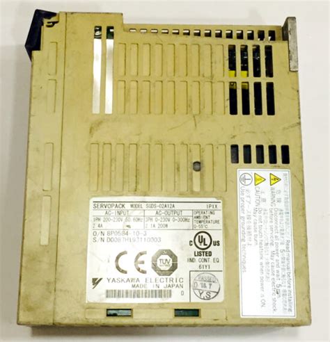 YASKAWA 200w 0 2kw SGDS 02A12A AC Servo Driver SD435 Star International